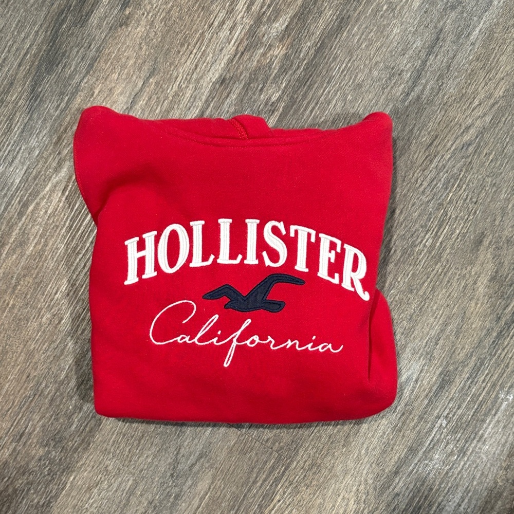 Hollister Vibrant Red Pullover
